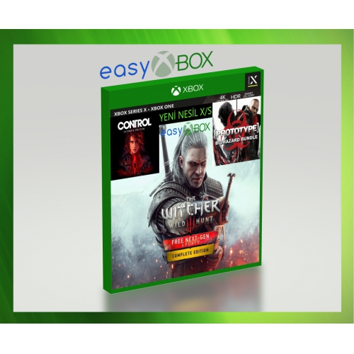  The Witcher 3 Yeni Nesil Sürüm XS +Yanında 2 Oyun